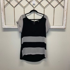 WILLI SMITH size L Grey and Black top